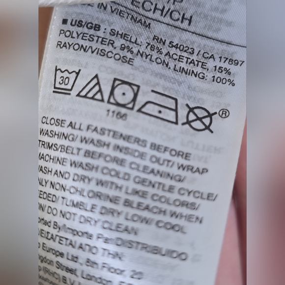 Banana Republic Ness Satin Cocoon Oversized Women's Cream Jacket Size Xs/S NwT. - Picture 9 of 10